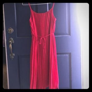 Red never worn H&M dress